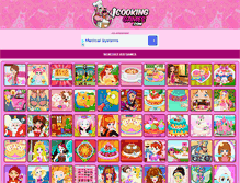 Tablet Screenshot of 1cookinggames.com